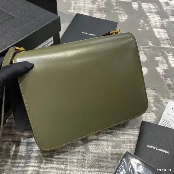SATCHEL CARRE SMOOTH IN LEATHER LOULOU YSL 0704